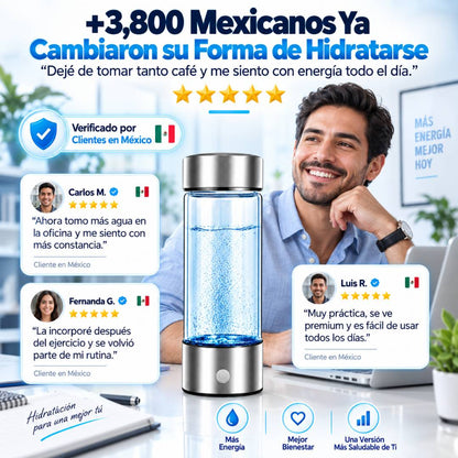 HidroVita - Botella Generadora de Agua Hidrogenada